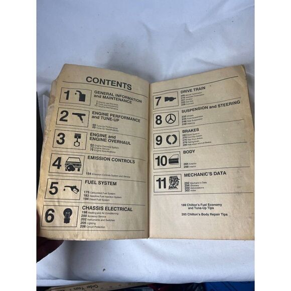 Chilton's Chevrolet S10 Blazer Jimmy Bravada 1982-91 Repair Manual 8139 Wiring - Picture 6 of 7